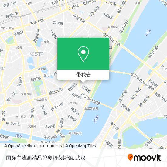国际主流高端品牌奥特莱斯馆地图
