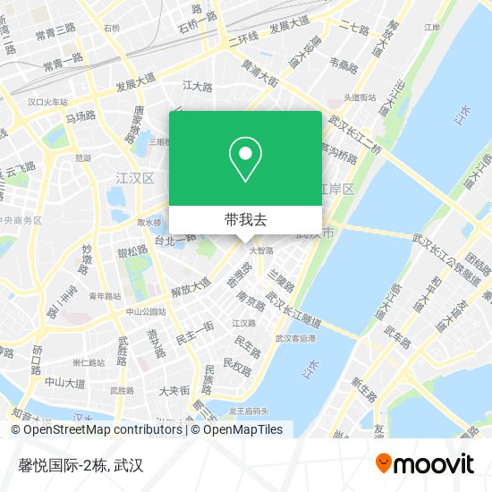 馨悦国际-2栋地图