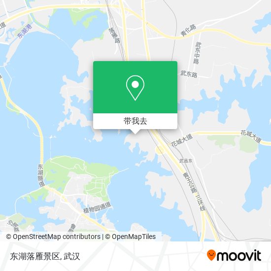 东湖落雁景区地图