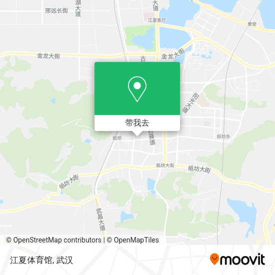江夏体育馆地图