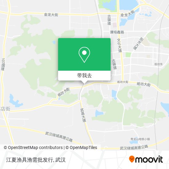 江夏渔具渔需批发行地图