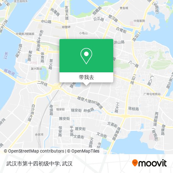 武汉市第十四初级中学地图