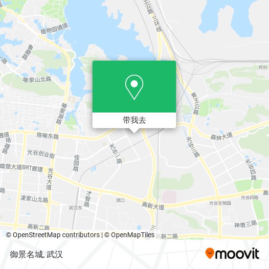 御景名城地图