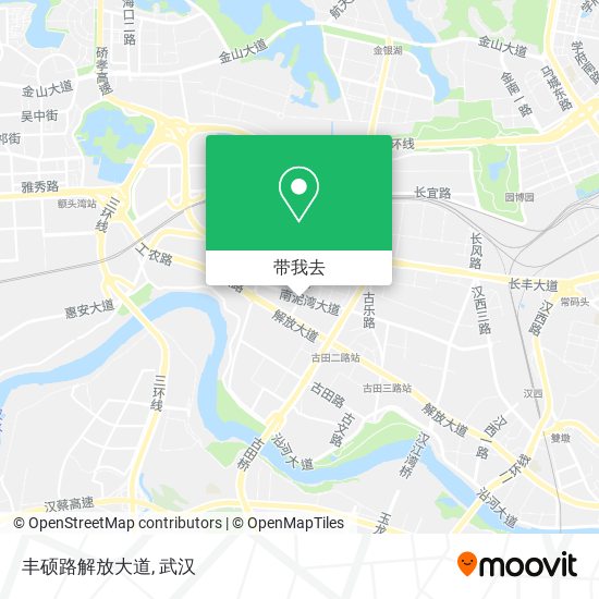 丰硕路解放大道地图