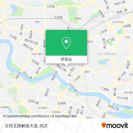 古田五路解放大道地图