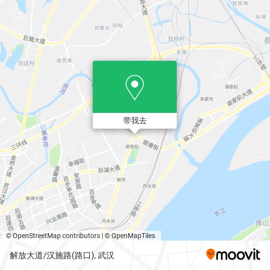 解放大道/汉施路(路口)地图