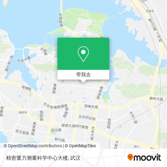 精密重力测量科学中心大楼地图