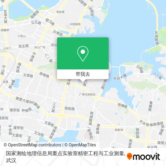 国家测绘地理信息局重点实验室精密工程与工业测量地图