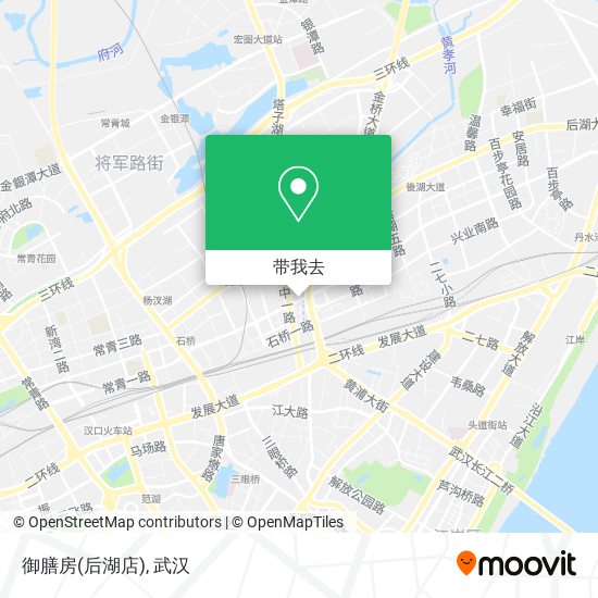 御膳房(后湖店)地图