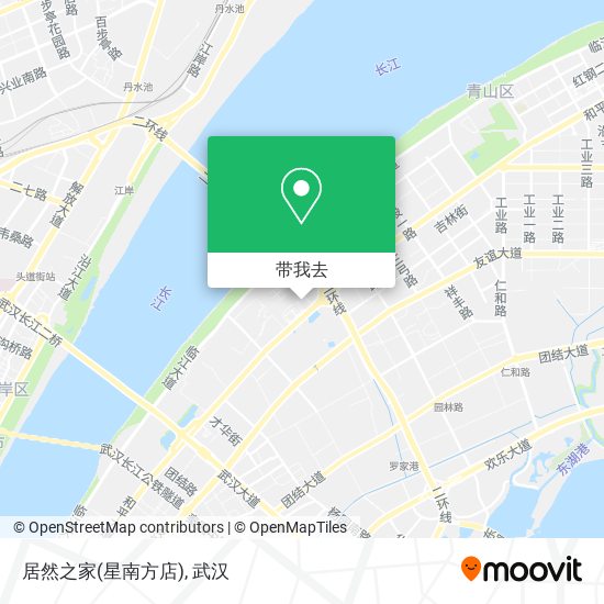 居然之家(星南方店)地图