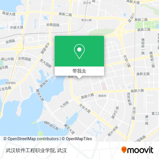 武汉软件工程职业学院地图