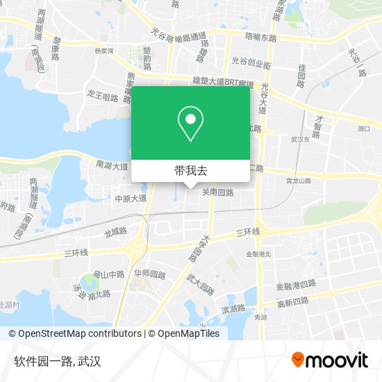 软件园一路地图