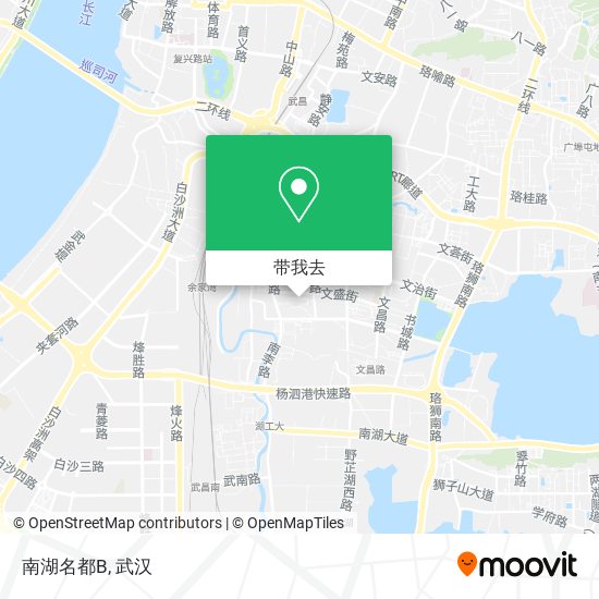 南湖名都B地图
