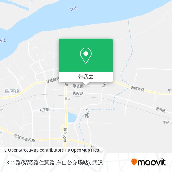 301路(聚贤路仁慧路-东山公交场站)地图