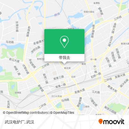 武汉电炉厂地图