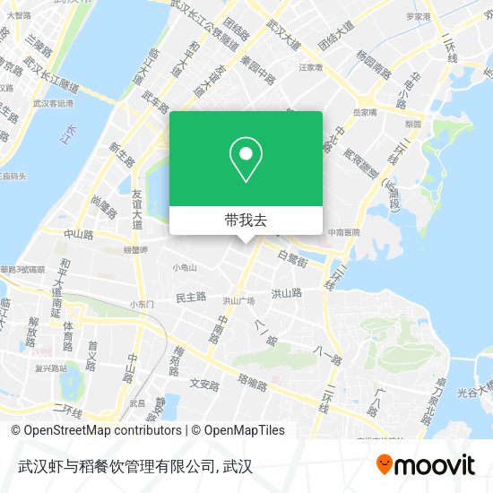武汉虾与稻餐饮管理有限公司地图