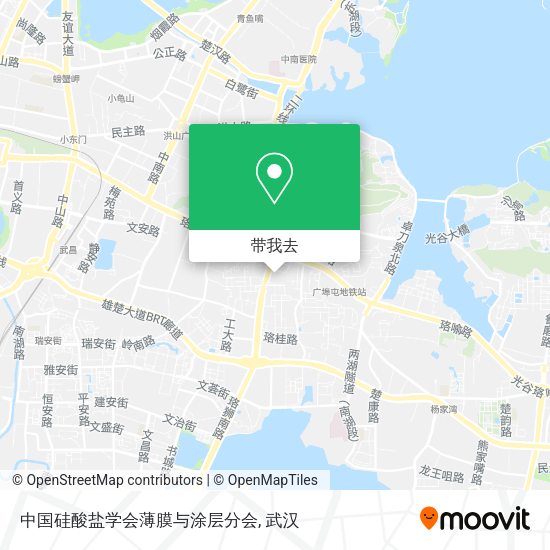中国硅酸盐学会薄膜与涂层分会地图