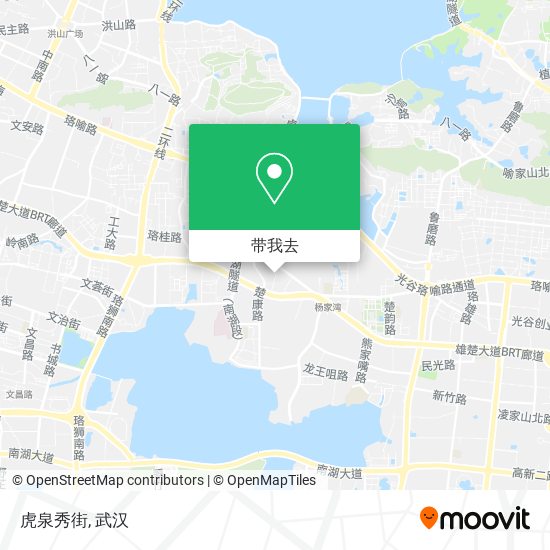 虎泉秀街地图