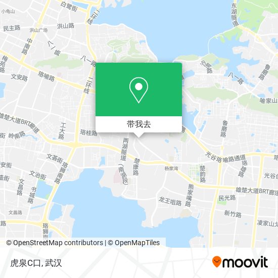 虎泉C口地图