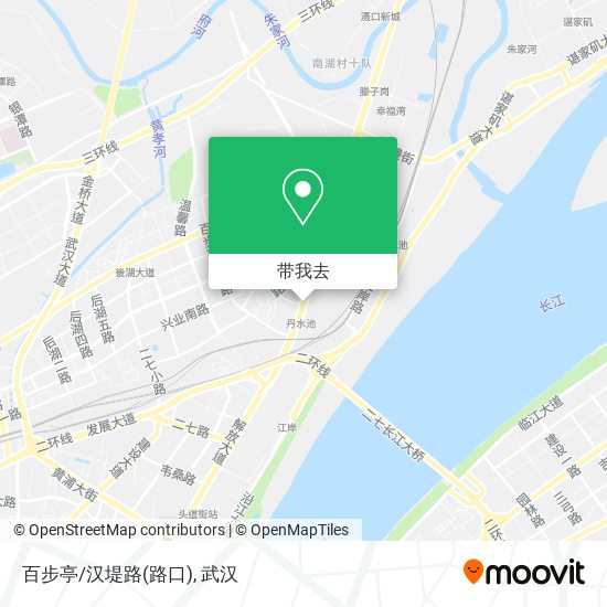 百步亭/汉堤路(路口)地图