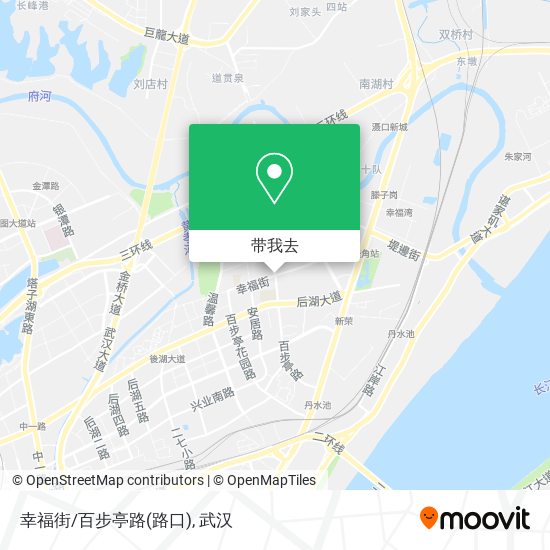 幸福街/百步亭路(路口)地图