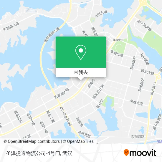 圣泽捷通物流公司-4号门地图