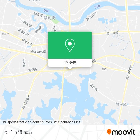 红庙互通地图