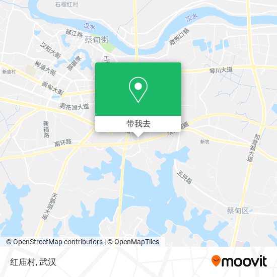 红庙村地图