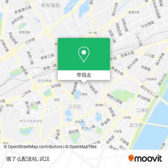 饿了么配送站地图