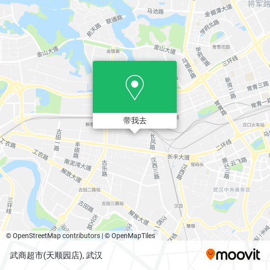 武商超市(天顺园店)地图