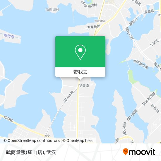 武商量贩(庙山店)地图