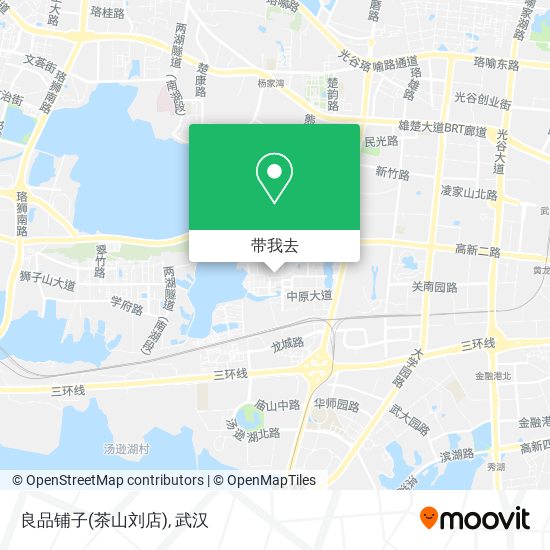良品铺子(茶山刘店)地图
