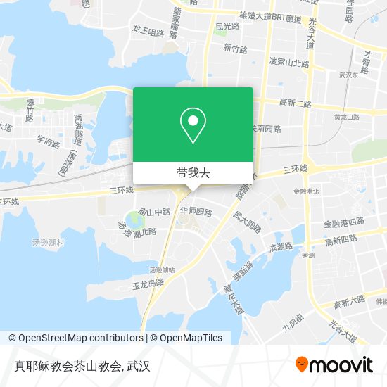 真耶稣教会茶山教会地图