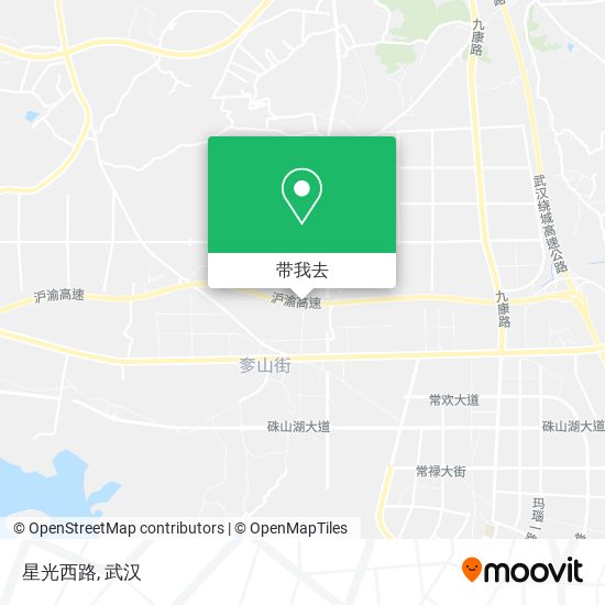 星光西路地图