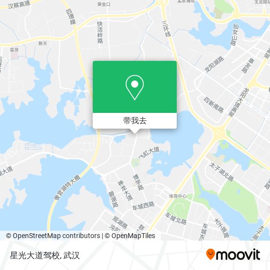 星光大道驾校地图