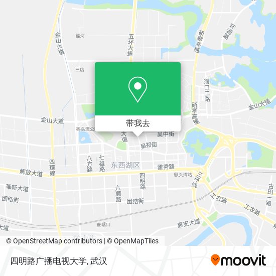 四明路广播电视大学地图