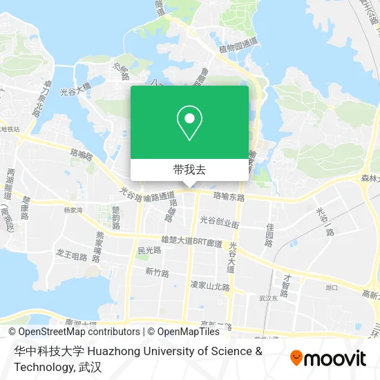华中科技大学 Huazhong University of Science & Technology地图
