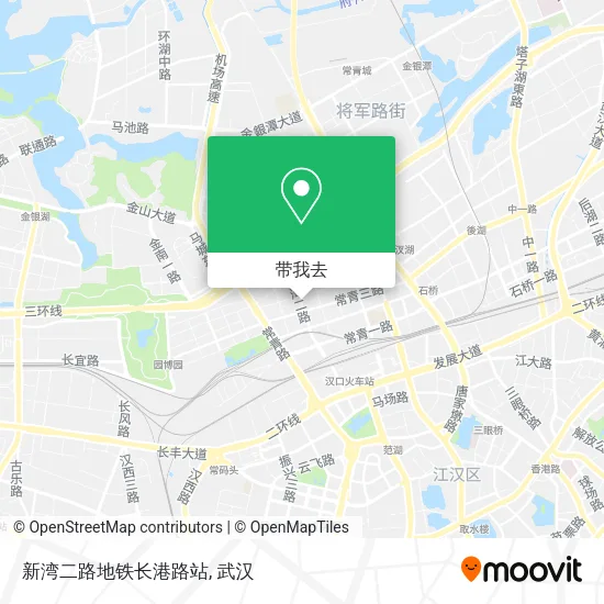 新湾二路地铁长港路站地图