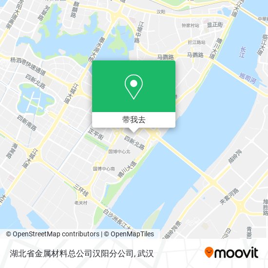 湖北省金属材料总公司汉阳分公司地图