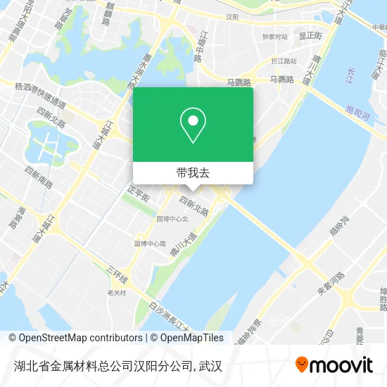 湖北省金属材料总公司汉阳分公司地图
