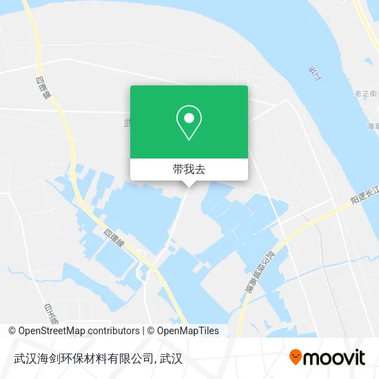 武汉海剑环保材料有限公司地图