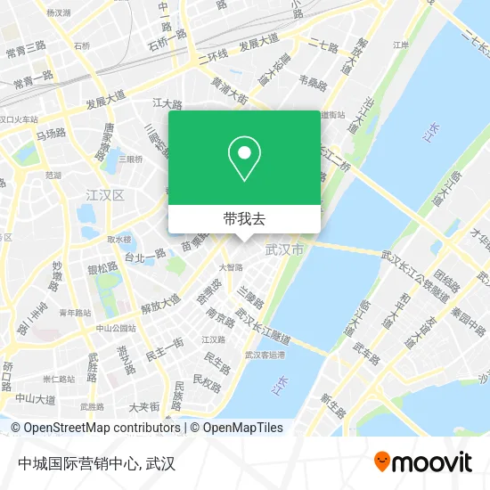 中城国际营销中心地图
