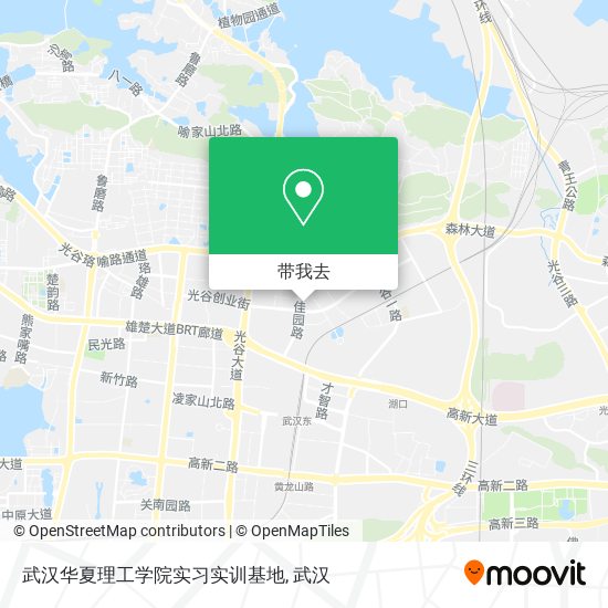 武汉华夏理工学院实习实训基地地图