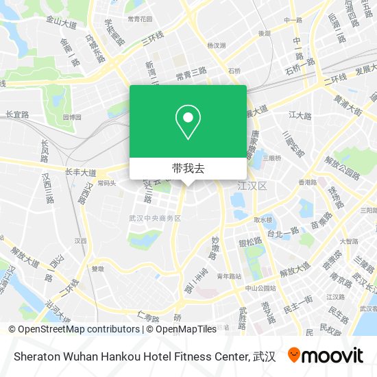Sheraton Wuhan Hankou Hotel Fitness Center地图