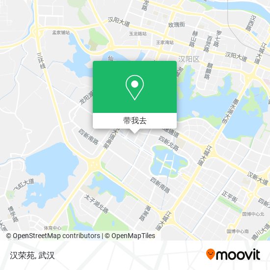 汉荣苑地图