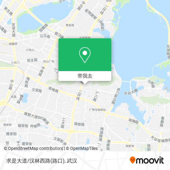 求是大道/汉林西路(路口)地图