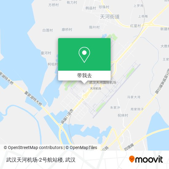 武汉天河机场-2号航站楼地图