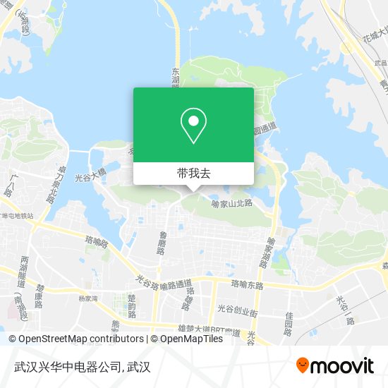 武汉兴华中电器公司地图
