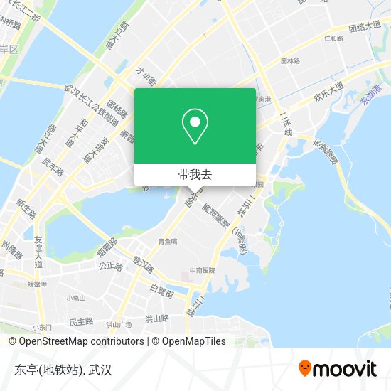 东亭(地铁站)地图