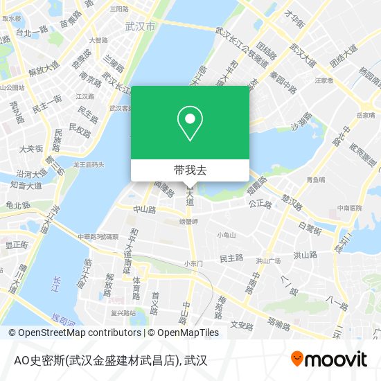AO史密斯(武汉金盛建材武昌店)地图